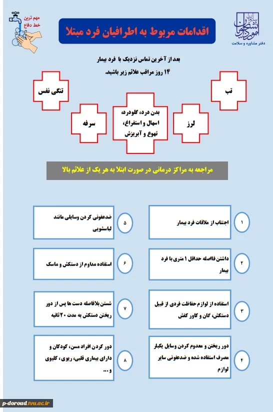 پیشگیری از ابتلا به ویروس بیماری کوروید 19 4